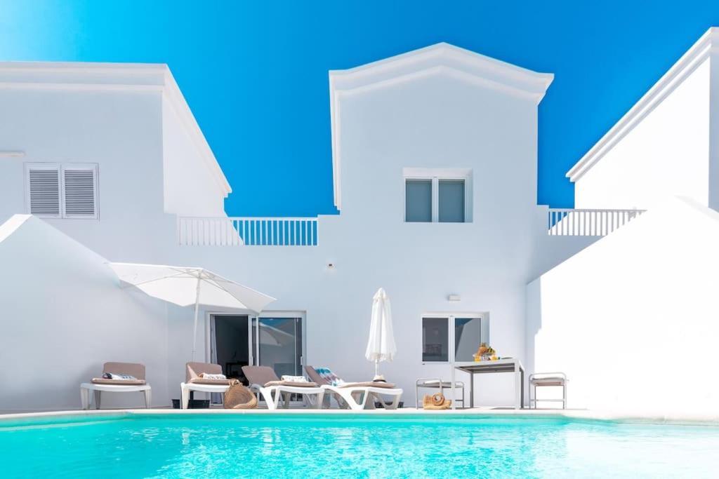 פלאיה בלנקה Casa Lolalo - Modern Villa With Pool, 15Min Walk To Marina Rubicon מראה חיצוני תמונה