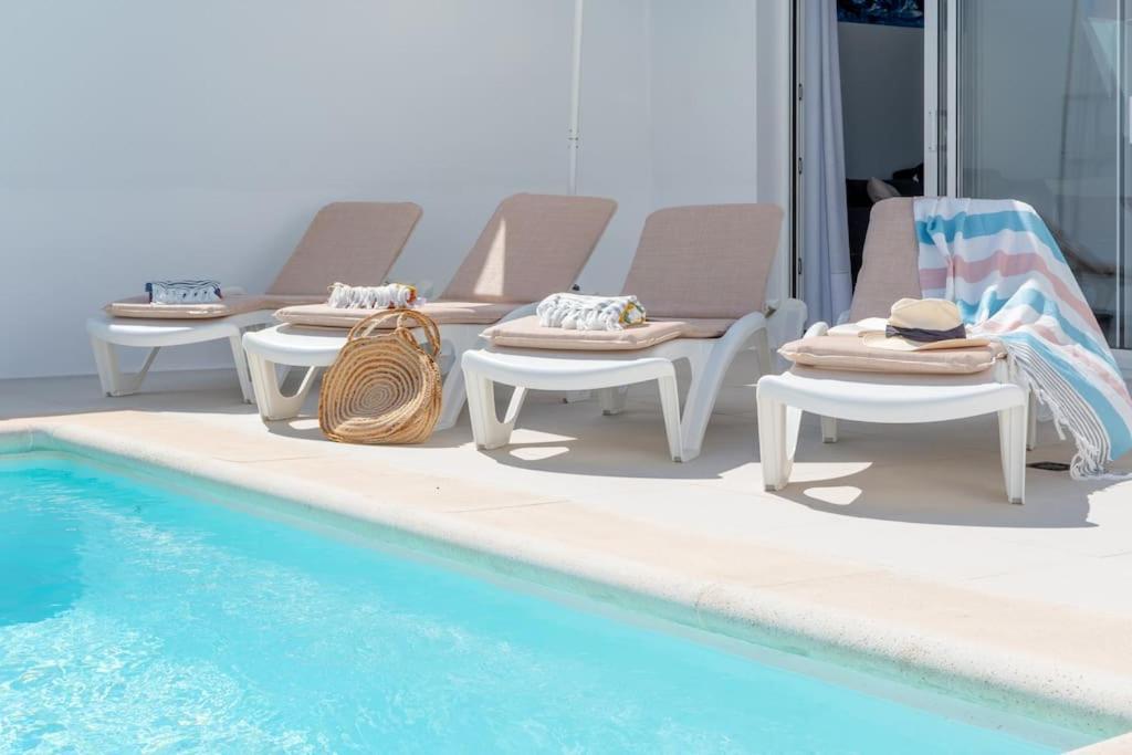 פלאיה בלנקה Casa Lolalo - Modern Villa With Pool, 15Min Walk To Marina Rubicon מראה חיצוני תמונה
